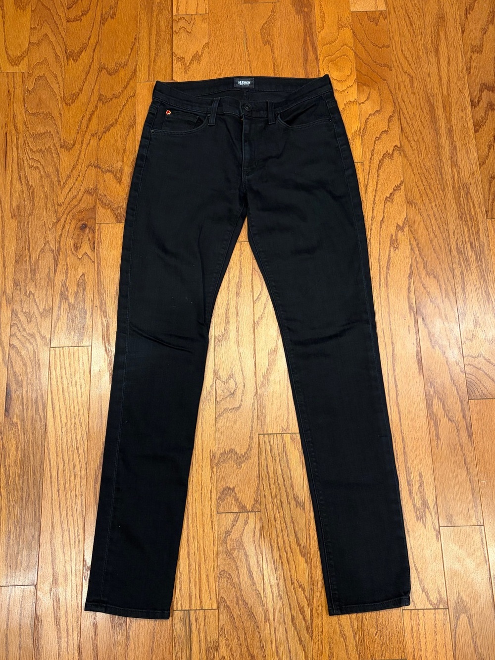 Hudson Jeans Colette Midrise Skinny Jeans Black Size 27